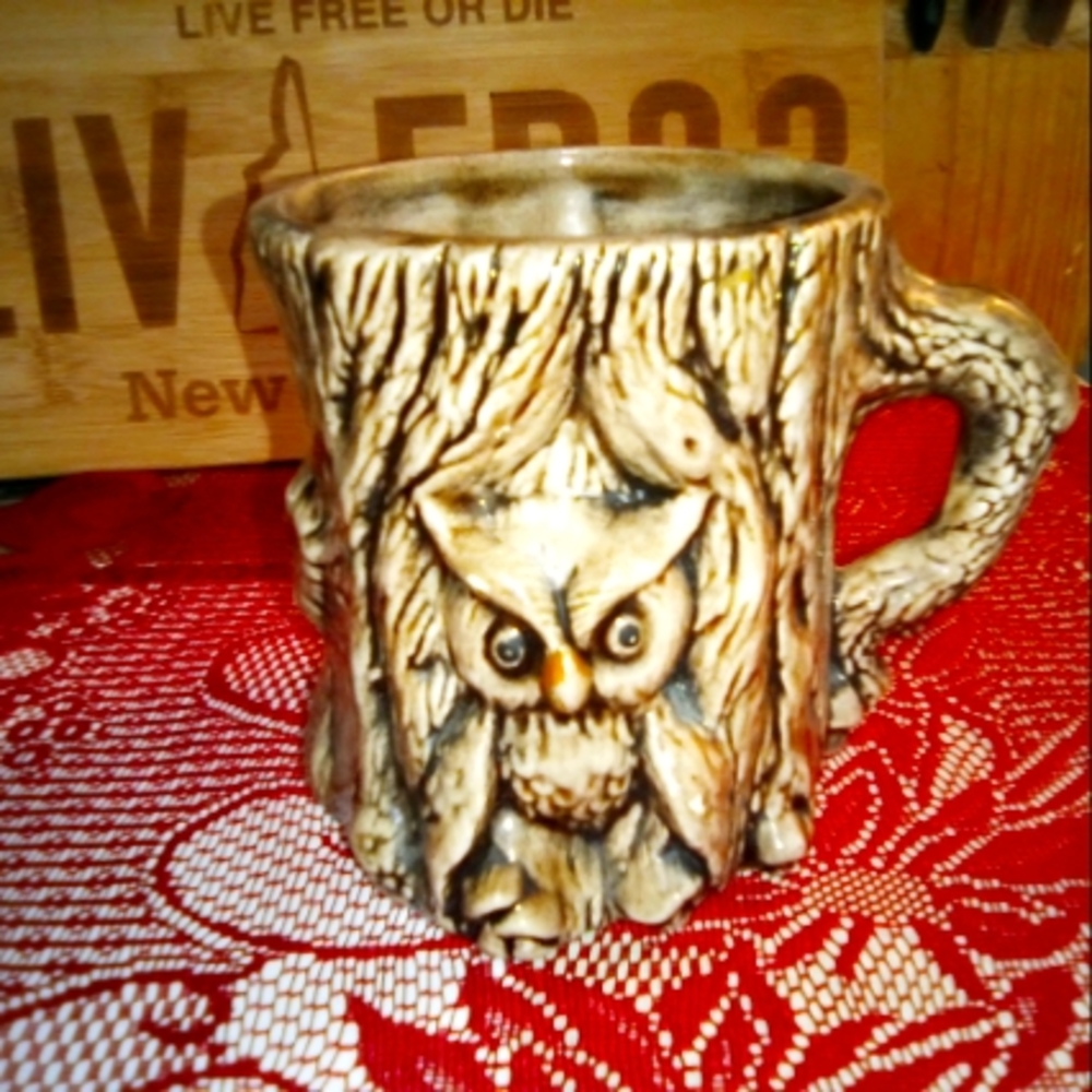 🦉Vintage Woodland Mug🦉